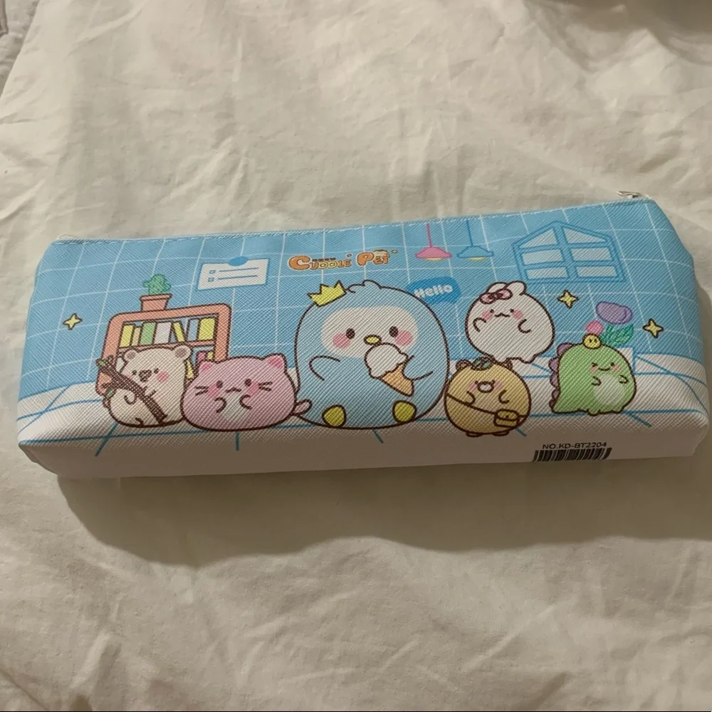 Dinosaur Family Zip Pencil Bag